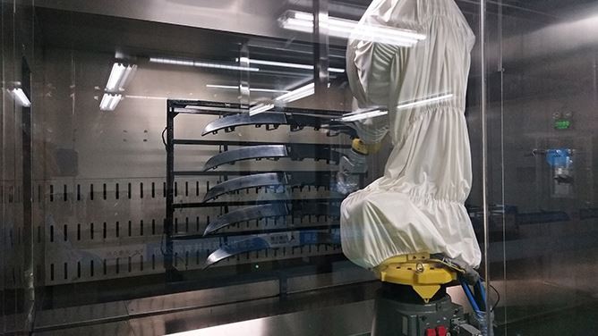 গাড়ীৰ পাৰ্টছ পেইণ্টৰ দোকান